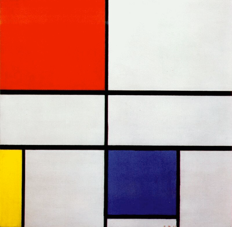 Composição nº III — Mondrian